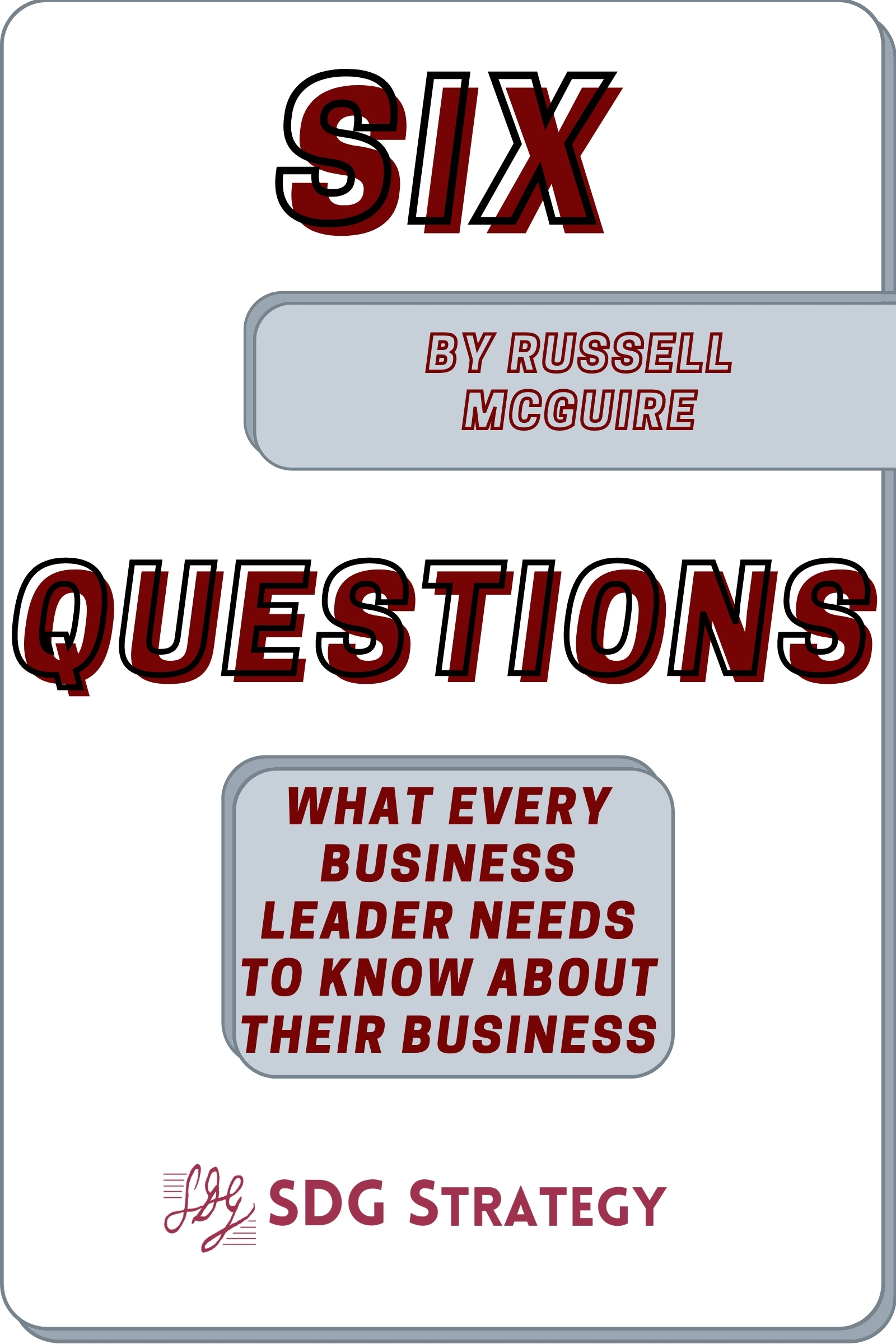 Six Questions — book cover